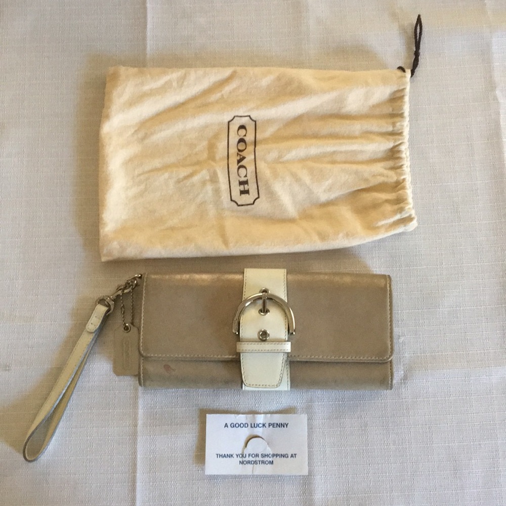 Coach Clutch Wristlet